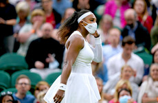 Serena Williams retires injured from first round match at Wimbledon