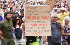 French police fire tear gas as thousands protest against Covid vaccine rules