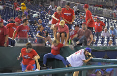 Three people shot outside US baseball stadium as fans rush for the exits