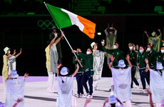 Harrington and Irvine lead out Team Ireland for opening ceremony at near-empty Olympic Stadium