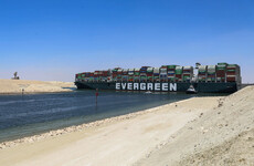 Ever Given ship finally arrives in Rotterdam after Suez Canal block