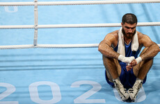 French boxer stages sit-in protest after Olympic 'injustice'