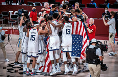 USA edge France to win Olympic basketball gold medal