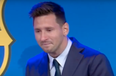 Messi in tears as he says goodbye to Barcelona in emotional press conference