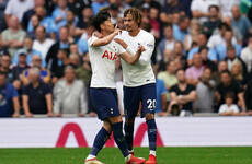 Spurs shrug off Kane absence to defeat defending champions Man City