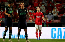 Benfica edge PSV to boost Champions League hopes