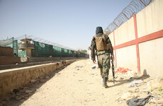 US strikes IS target with drones in Afghanistan, as airlift pushed to final stage