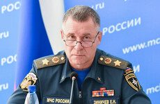 Russia's emergencies minister dies trying to save filmmaker who slipped during Arctic drills