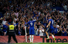 Lukaku scores first Stamford Bridge goals as Chelsea beat Villa
