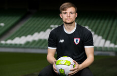 Today, he's working as an accountant. Tonight, he'll be playing in an FAI Cup quarter-final