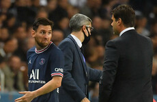 Lionel Messi sidelined with knee injury