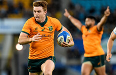Kellaway scores superb hat-trick as Wallabies down Pumas