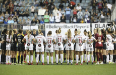 'Stand in silence with us' - NWSL players halt play to highlight sexual abuse allegations