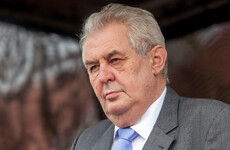 Czech president taken to hospital day after elections