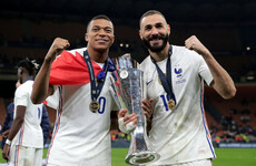 Deschamps says 'improved' Benzema has matured after Nations League triumph