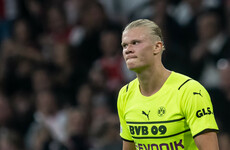Haaland out for 'several weeks' with hip injury, Dortmund confirm