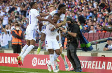 Real Madrid beat struggling Barcelona but Sociedad stay top