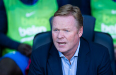 Koeman says Barcelona fans abusing him lack 'morals and values'