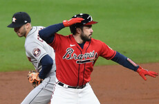 Braves pitchers baffle Astros to grab World Series lead