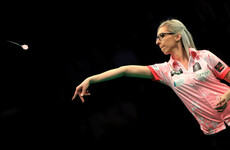 Ground-breaker Fallon Sherrock makes history at the Grand Slam of Darts