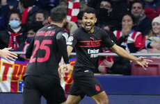 AC Milan hurt Atletico Madrid's chances of reaching last-16 while Sporting Lisbon advance