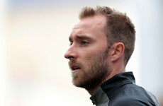 Denmark's Eriksen back in training after Euro heart-attack