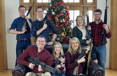 US lawmaker slammed for gun-toting Christmas tweet after school shooting