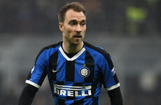 Christian Eriksen, unable to play in Serie A, leaves Inter by mutual consent