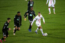 PSG overcome drone-related interruption as Mbappe hat-trick fires them into last 16