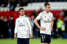 Real Madrid boss throws out-of-favour Hazard and Bale a lifeline