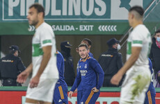 Hazard scores first goal in eight months to see Real Madrid through in the Copa del Rey