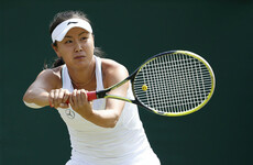 'Pathetic' - Australia Open under fire for ban on Peng Shuai shirts