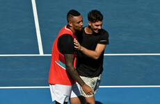 'An absolute knob' - Kyrgios' Open antics slammed, but he and Kokkinakis roar into doubles final