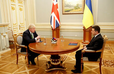 Johnson says Russia poses 'clear and present danger' for Ukraine after meeting with President