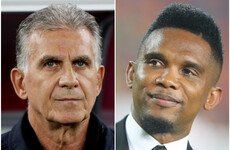 Egypt boss Queiroz blasts Eto'o for describing AFCON semi-final as 'a war'