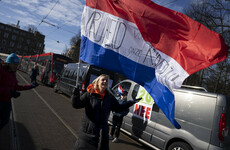 Paris police clamp down on 'freedom convoy' while Dutch protest brings The Hague to a standstill