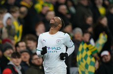 Sterling treble destroys Norwich as Manchester City go 12 points clear