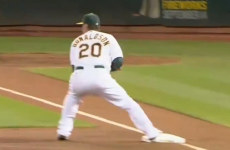 VIDEO: Oakland make first triple play in over a decade