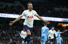 Harry Kane scores twice as Tottenham beat Manchester City to blow title race open