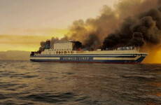 Greek rescuers find first ferry blaze victim, hours after another man is found alive