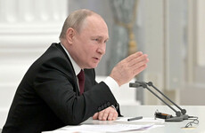 Vladimir Putin orders Russian troops into two rebel regions in Ukraine to 'maintain peace'