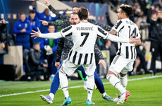 Juventus striker scores 32 seconds into Champions League debut but Villarreal hit back