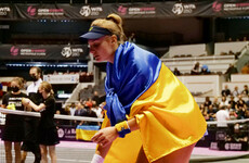 Ukrainian tennis star reaches final a week after escaping Russian bombs