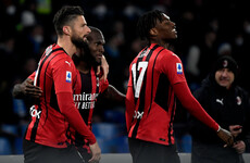 Former Arsenal striker fires AC Milan to top of Serie A