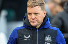By saying nothing, Eddie Howe said everything