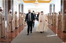 Boris Johnson meets with Saudi Arabia's Mohammed bin Salman