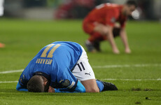 Incredible scenes as North Macedonia end European champions Italy's World Cup dream