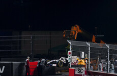 Mick Schumacher airlifted to hospital after high speed crash at Saudi GP