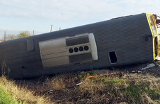 Five people killed in Hungary train crash after van drove onto rail