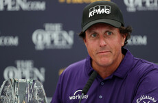 Mickelson opted out of Masters himself, Augusta National chairman says